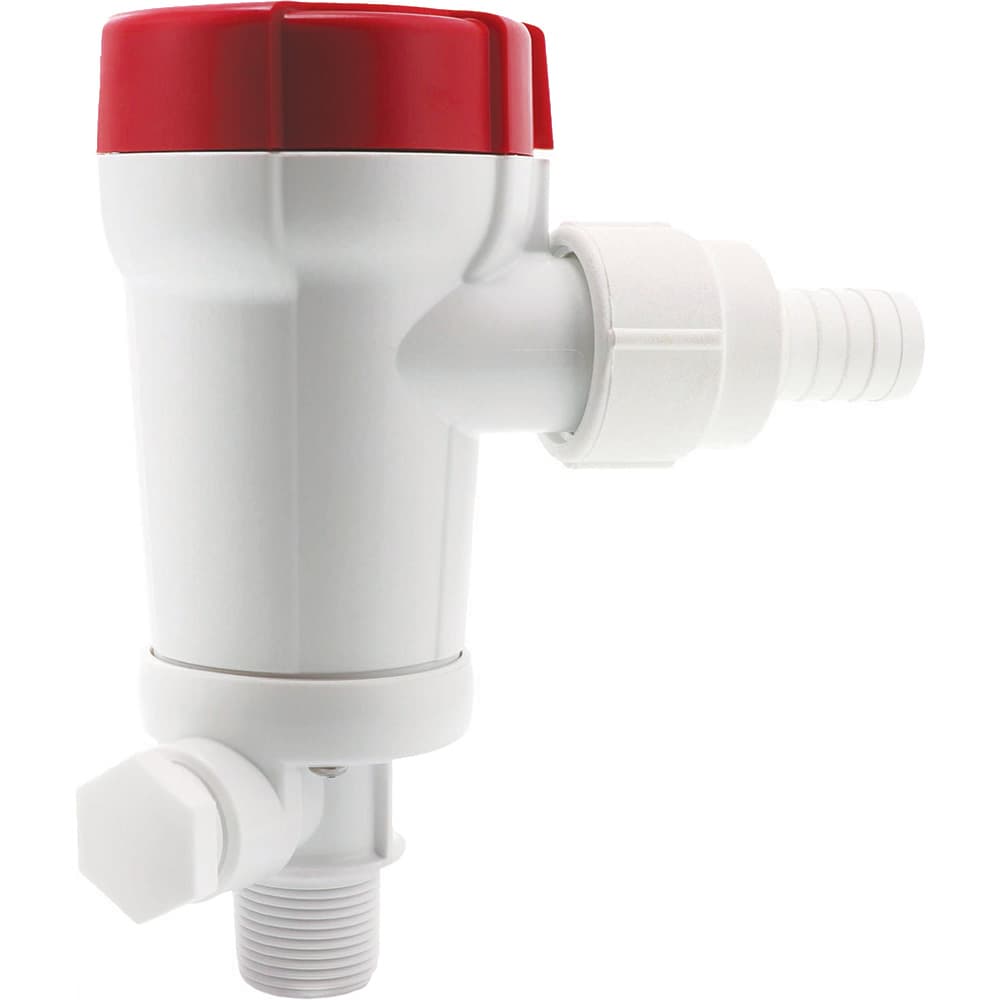 Rule 800 GPH Livewell Pump 603FC Straight Seacock Inlet