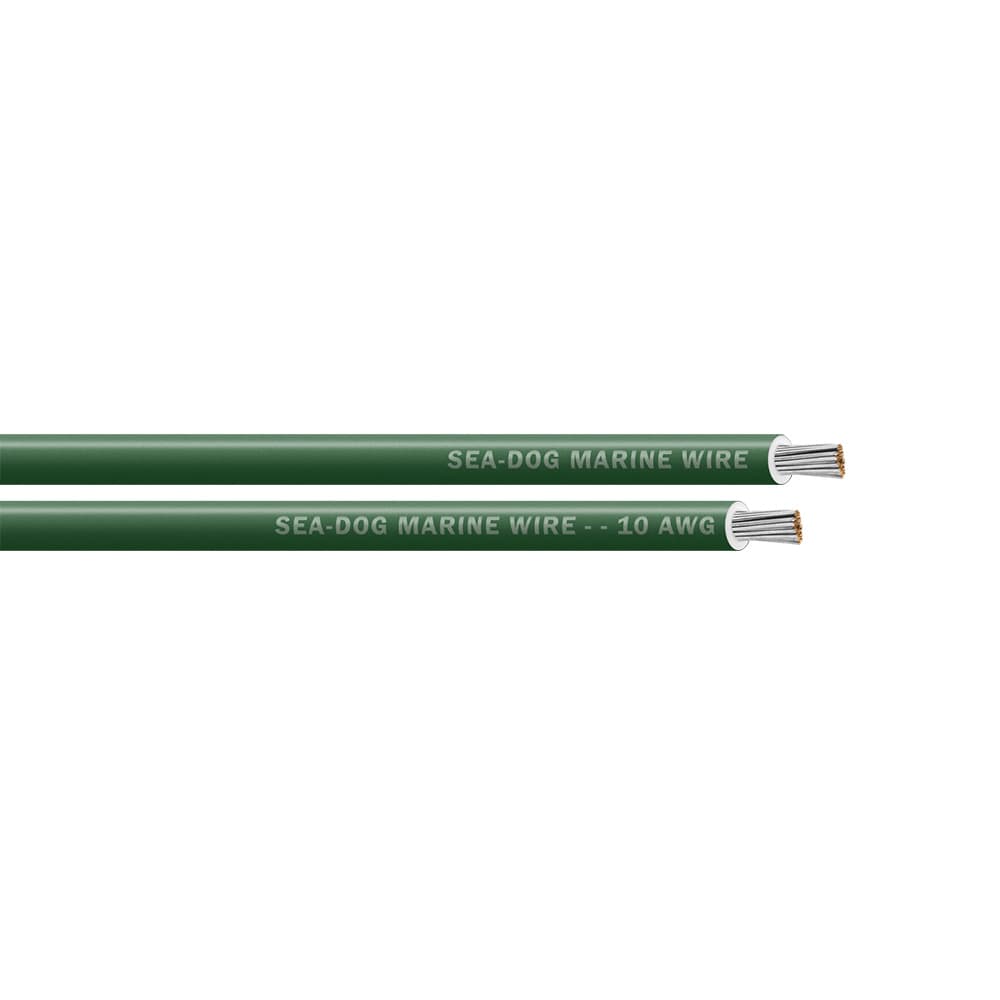 Sea-Dog 10 AWG Green Primary Wire 8010042 100 ft
