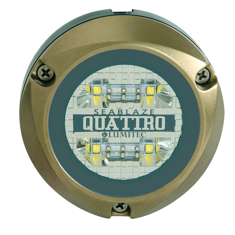 Lumitec Zambezi Quattro Surface Mount Underwater Light 101459 White/Blue