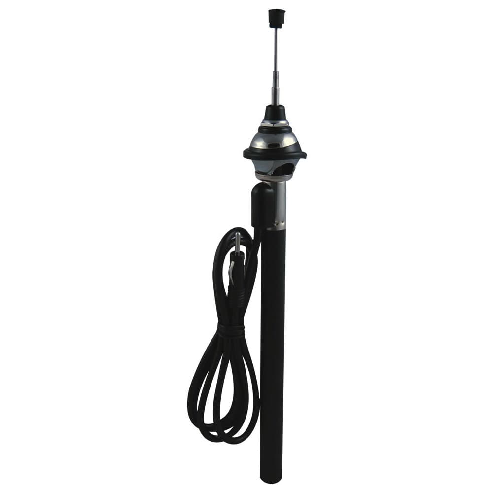 Jensen AM/FM Top Mount Pull-Up Antenna AN110 39 in 5-Section Mast Black