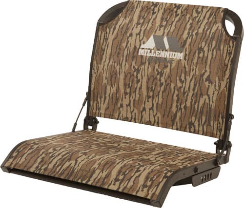 Millennium Marine B-100 Folding Boat Seat B100BTL Mossy Oak Bottomland Camo