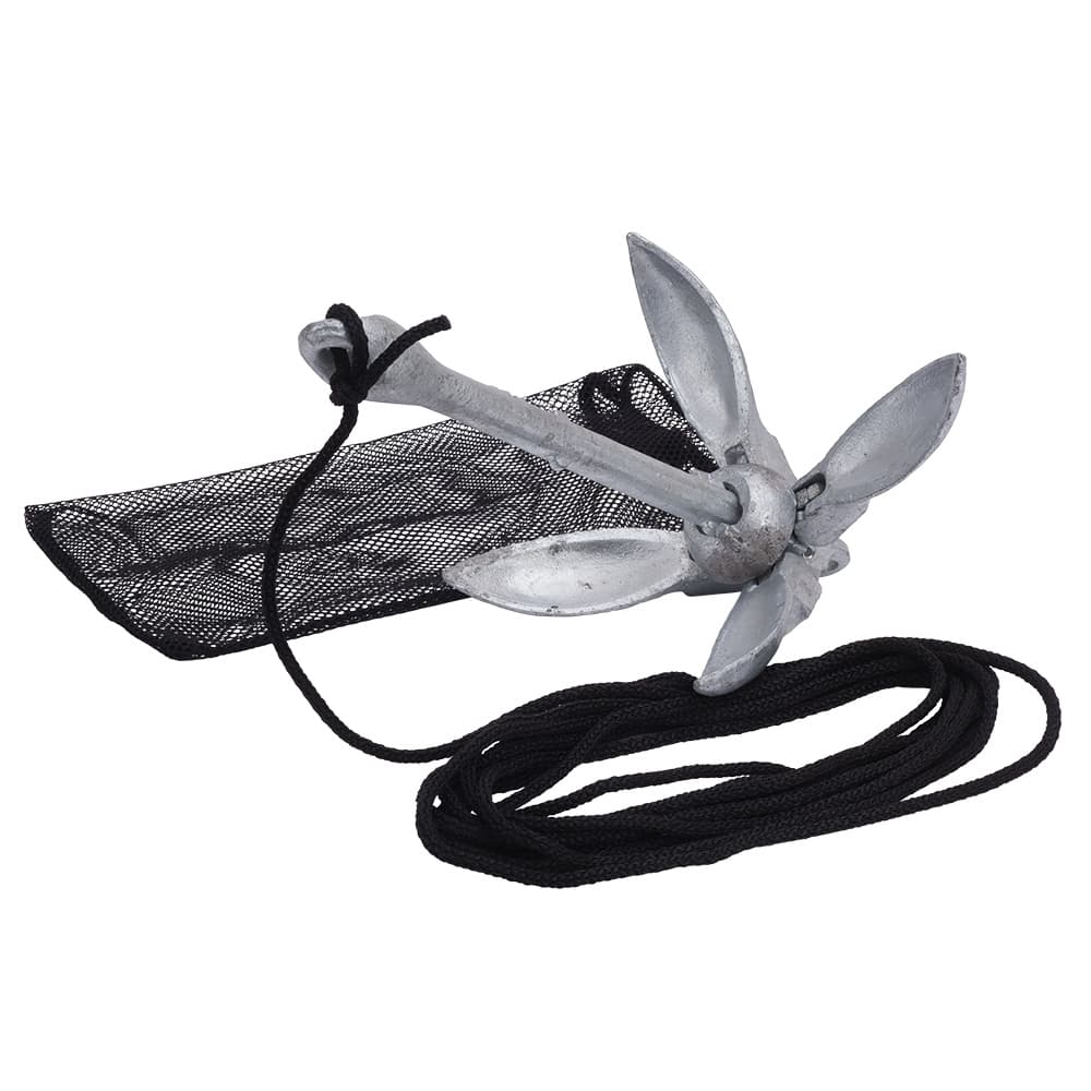 Sea-Dog 3 lb Economy Folding Anchor Kit 318003K1-1 20 ft Line