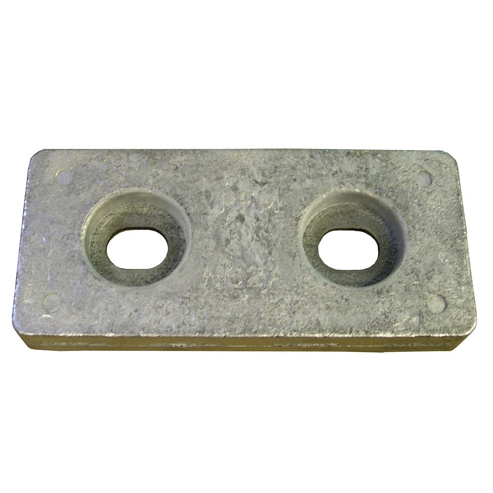 Performance Metals HC2A Aluminum Hull Anode with Red Spot Wear Indicator