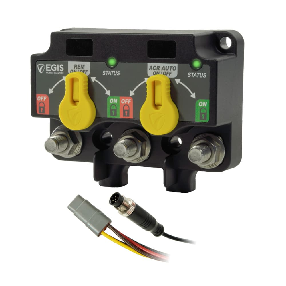 Egis Dual XD NMEA 2000 ACR/Relay w/Knobs 500A 9821-8350 8 Position DT