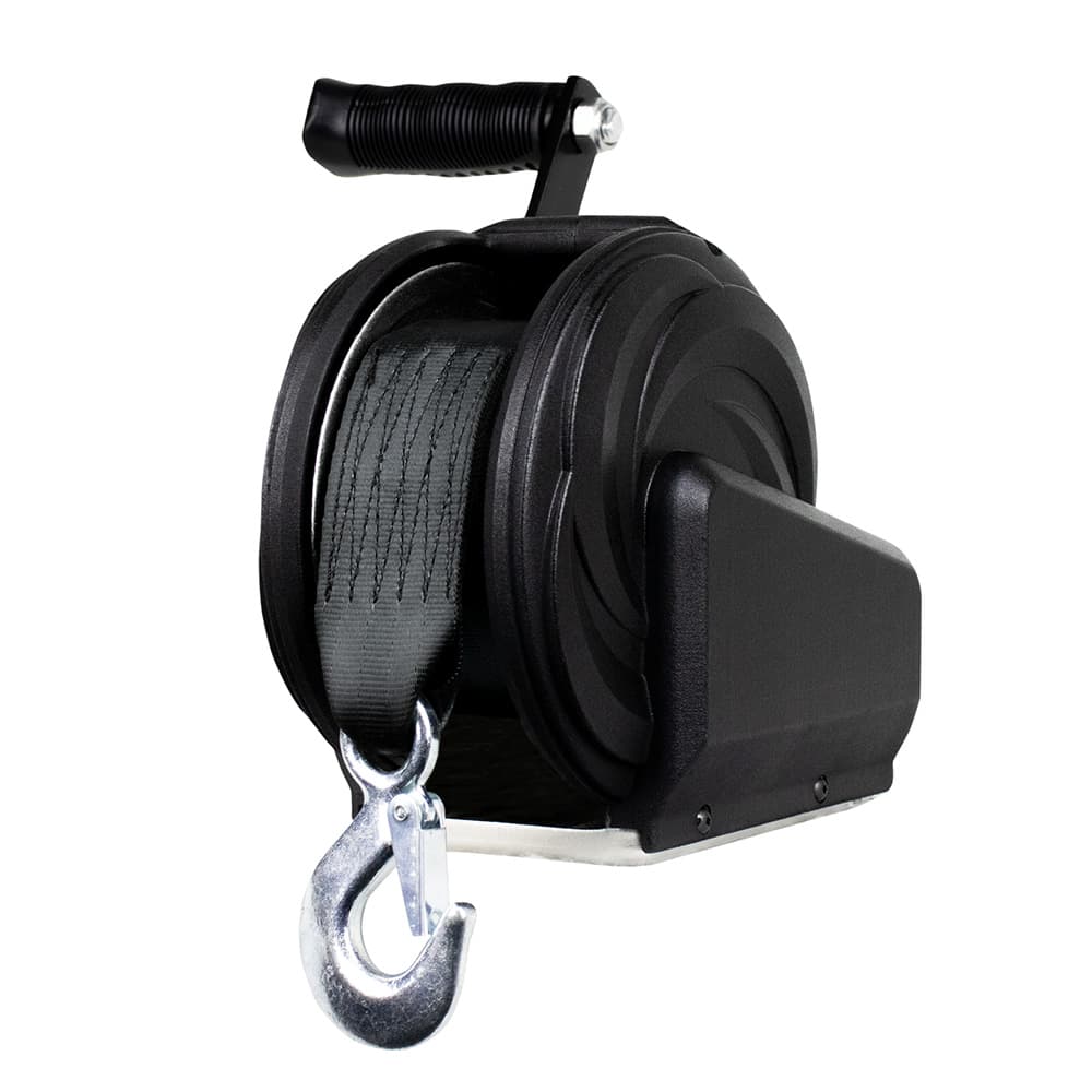 Powerwinch Select Series Trailer Winch 21400-W-1000-6-B-R 1,000 lb 6in Crank