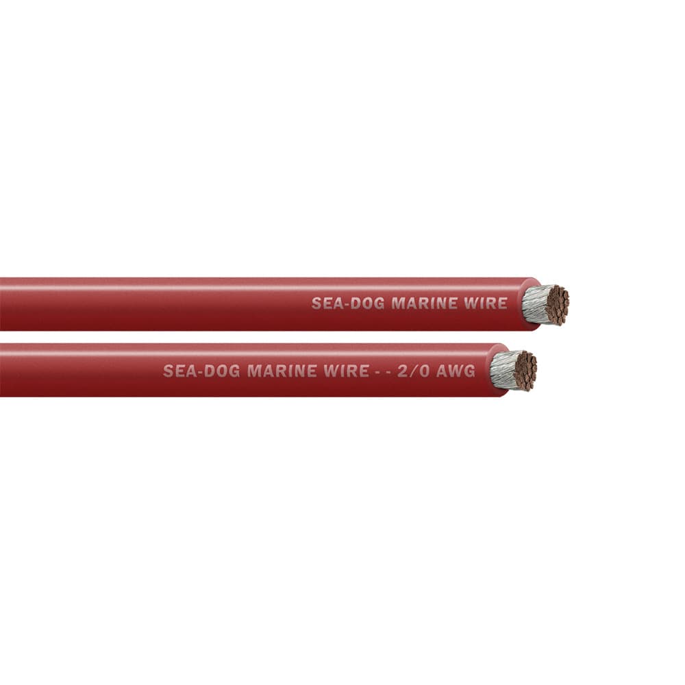Sea-Dog 2/0 AWG Red Battery Cable 8021020 25 Ft