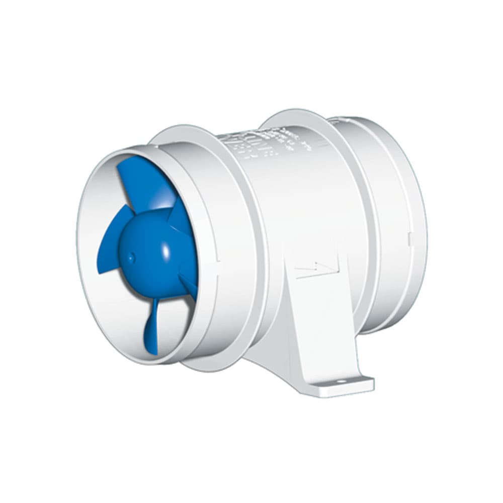 Rule 4" In-Line Blower 240 12V 235 CFM Bilge Blower