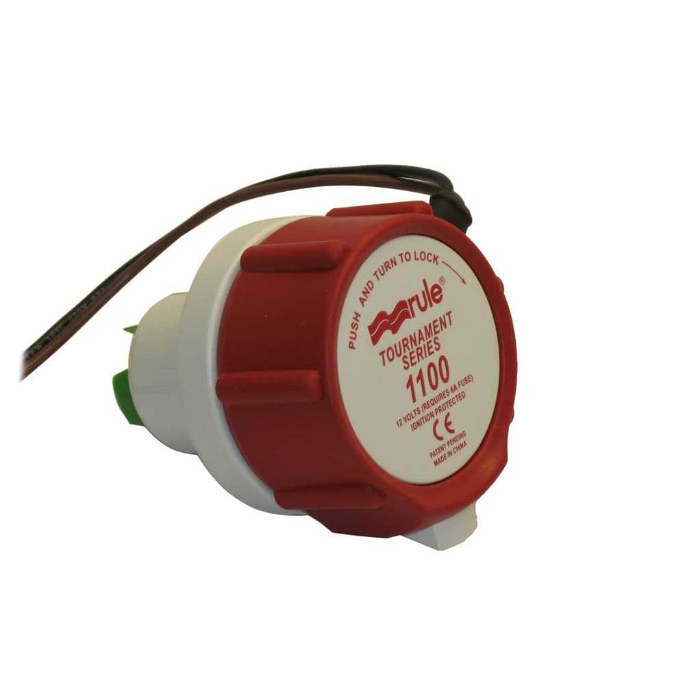 Rule Tournament Series Livewell Pump Replacement Motor 47DR 1100 GPH