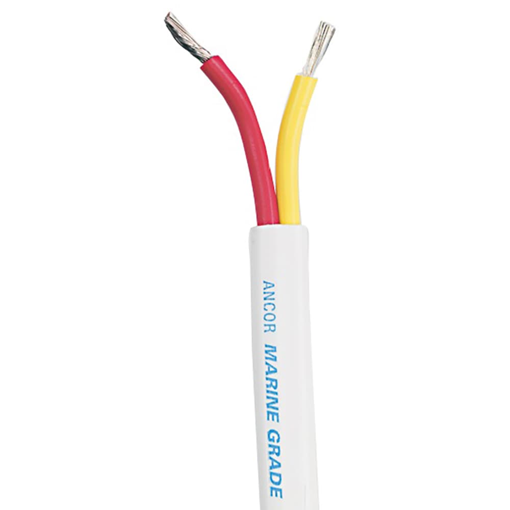 Ancor Safety Duplex Cable 123905 8/2 AWG 50 ft Red/Yellow Flat