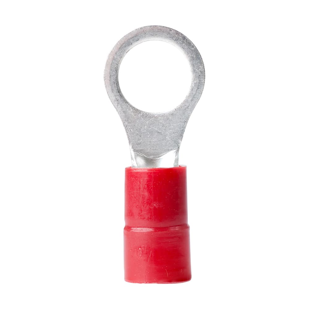 Ancor 8 AWG 3/8 in Red Nylon Ring Terminal 210236 25 Pack