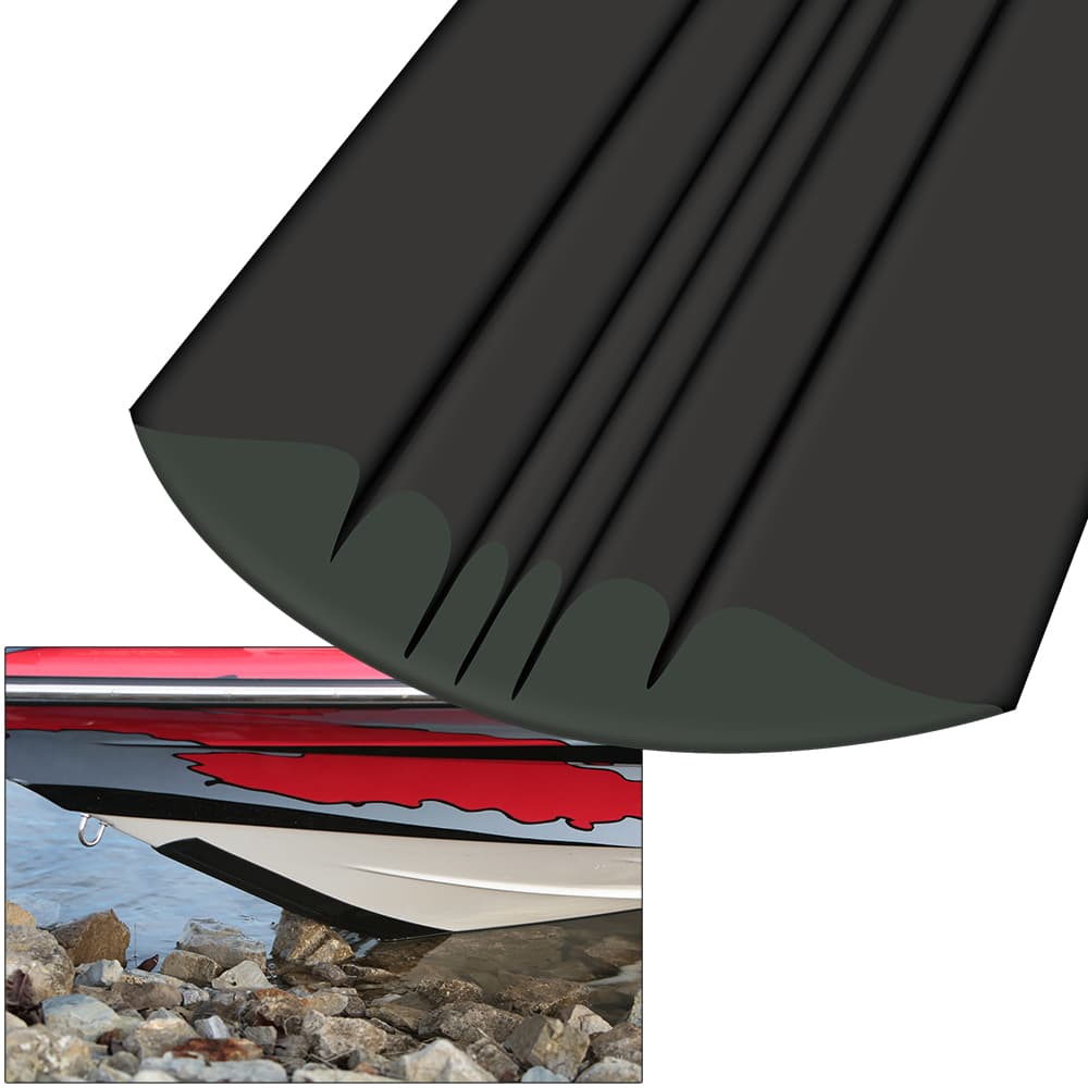 Megaware KeelGuard Boat Keel Protector 20208 8 ft Black