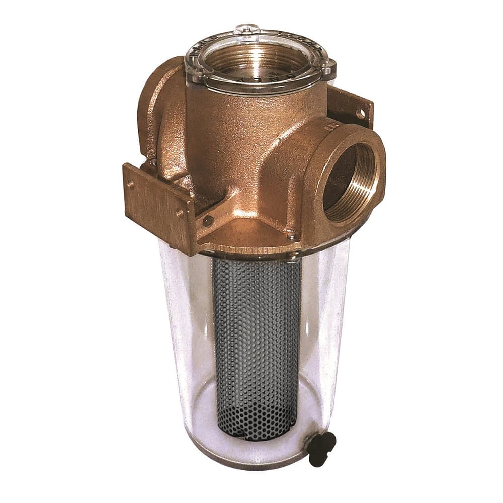 GROCO ARG-755 Raw Water Strainer 3/4 in NPT Monel Basket
