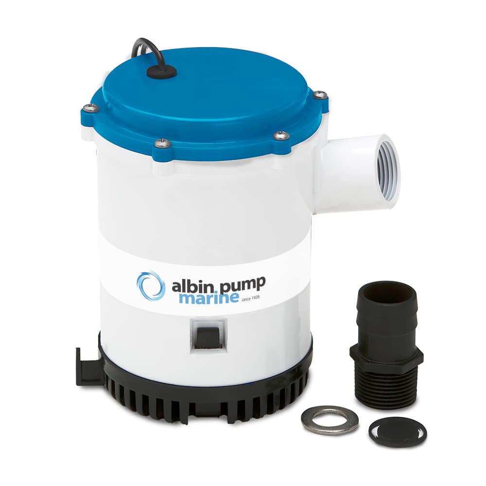 Albin Group Bilge Pump Heavy Duty 12V 01-03-011 1750 GPH