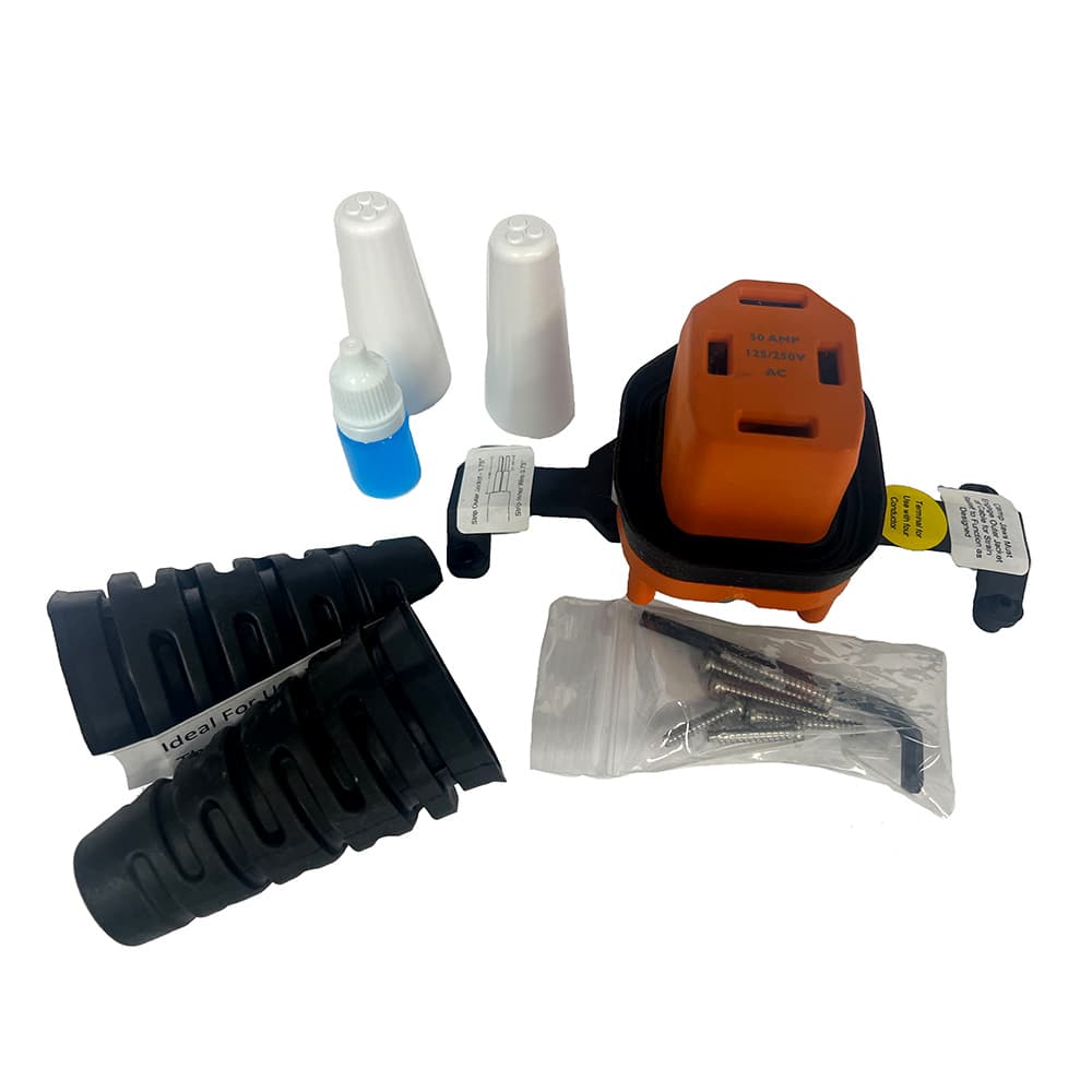 SmartPlug BF50 Female Connector Service Kit PKF50 50 Amp 125V 250V