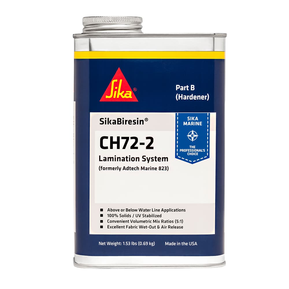 Sika SikaBiresin CH72-2 Medium Cure Hardener 607407 Pale Amber Quart