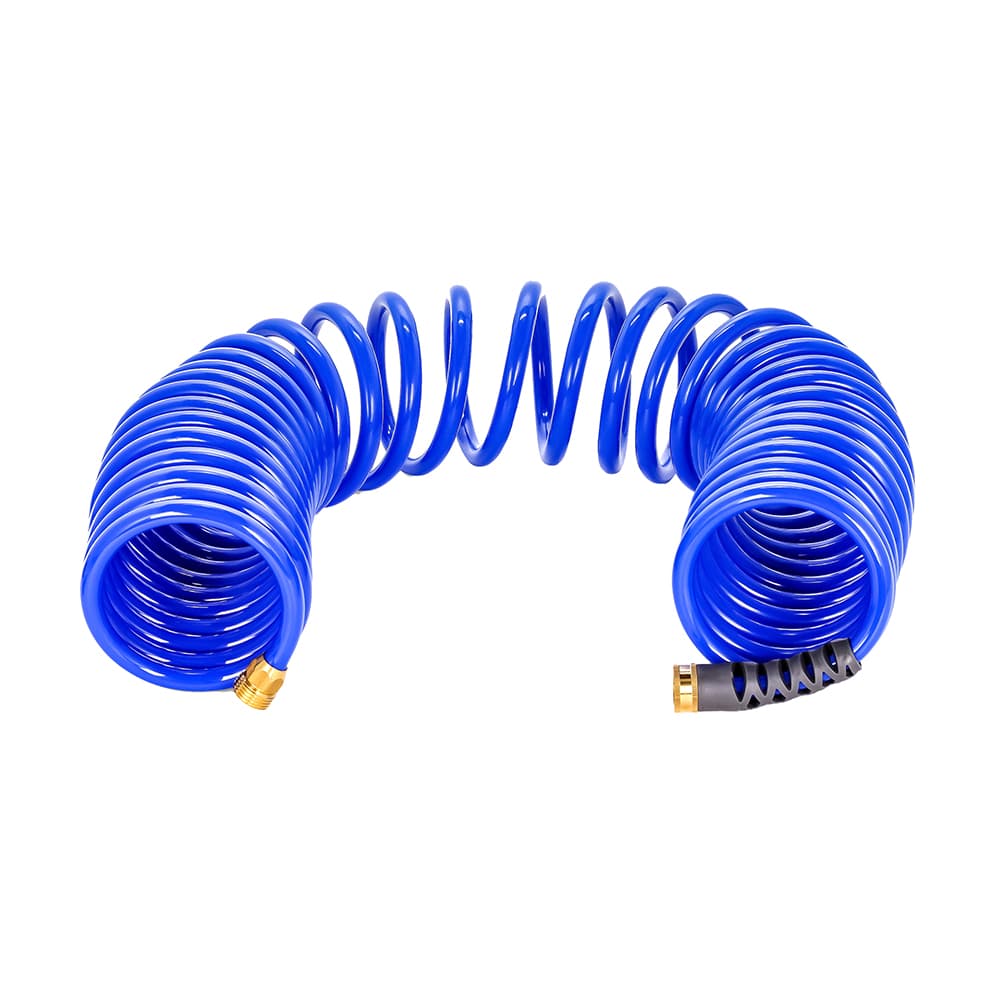 Camco Coil Hose 41985 40 Ft Self-Coiling Marine Hose