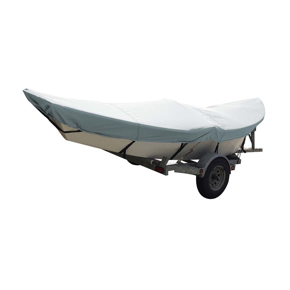 Carver by Covercraft Poly-Flex II Boat Cover 74300F-10 16Ft Drift Boat Grey