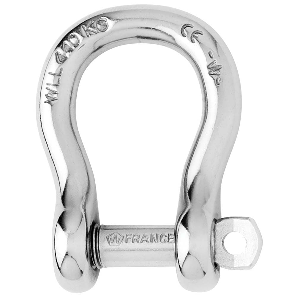 Wichard Captive Pin Bow Shackle 1441W 4mm 316 Stainless Steel