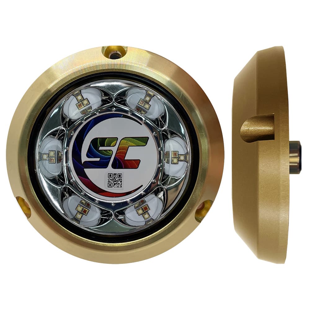 Shadow-Caster LED Lighting SC3 Underwater Light SC3-CC-BZSM 3000 Lumens