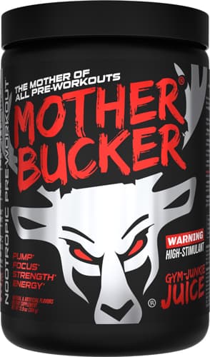 Bucked Up Mother Bucker Pre-Workout Powder 1028136 400mg Caffeine