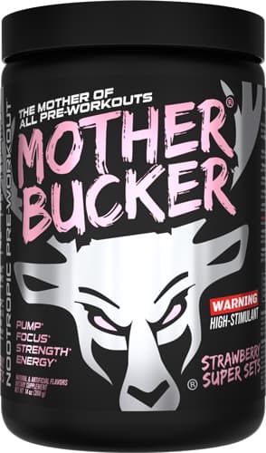Bucked Up Mother Bucker Pre-Workout 1028138 Strawberry 20 Servings